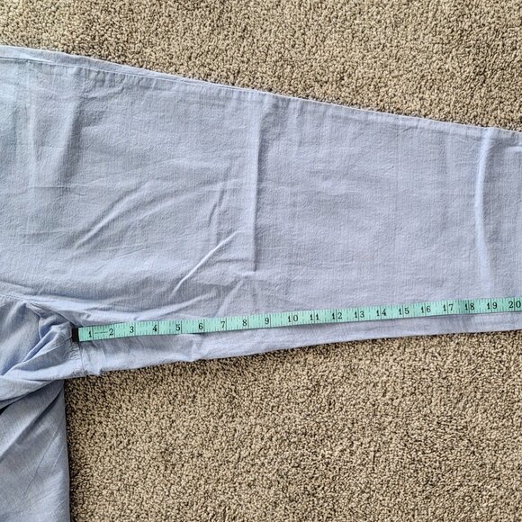 ***Talbots Perfect Crop Pants Light Blue Size 16 - New with Tag!*** - Picture 8 of 9